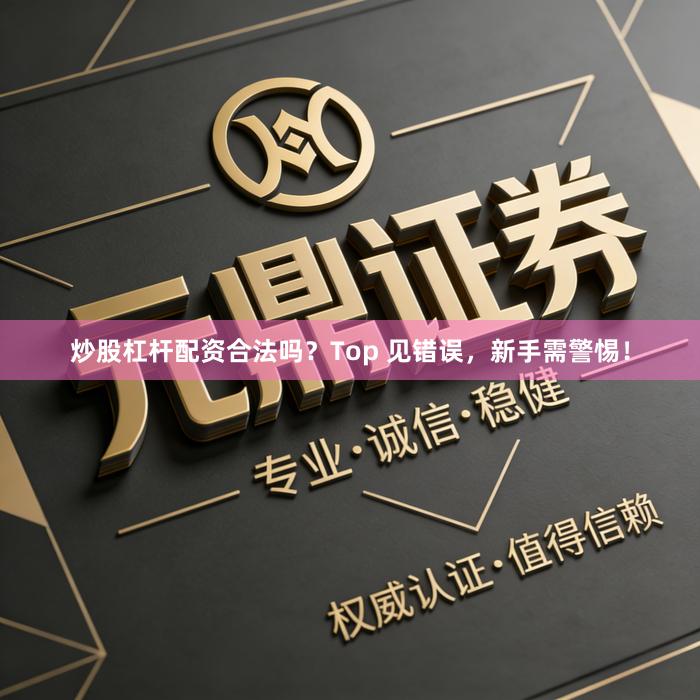 炒股杠杆配资合法吗？Top 见错误，新手需警惕！