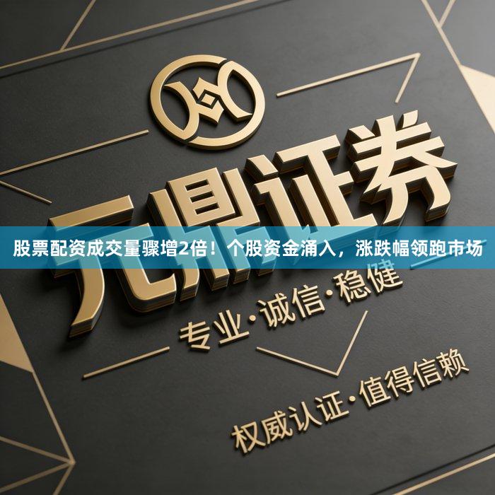 股票配资成交量骤增2倍！个股资金涌入，涨跌幅领跑市场